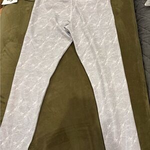 ZYIA Active 8-10 Michelangelo Marble Light n' Tight Leggings